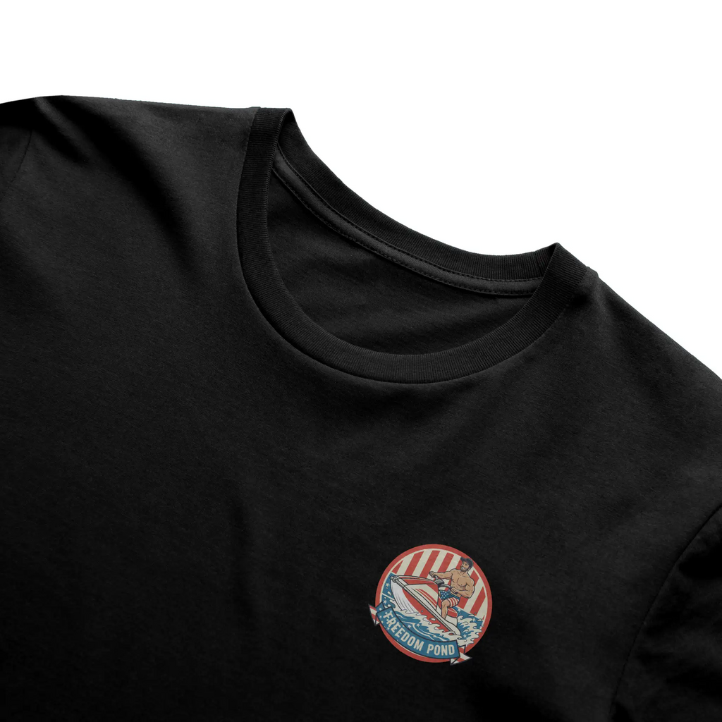 Freedom Pond Tee Front Back