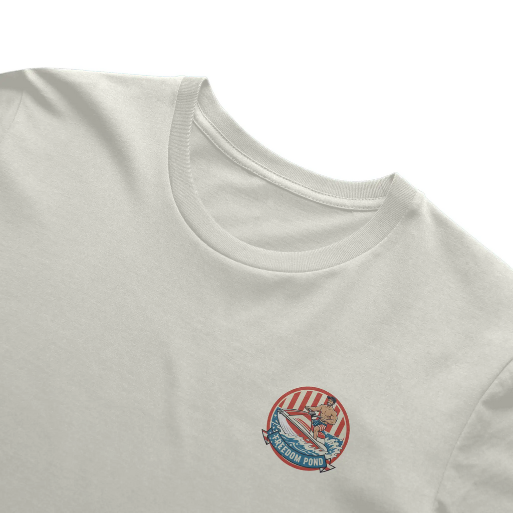 Freedom Pond Tee Front Back
