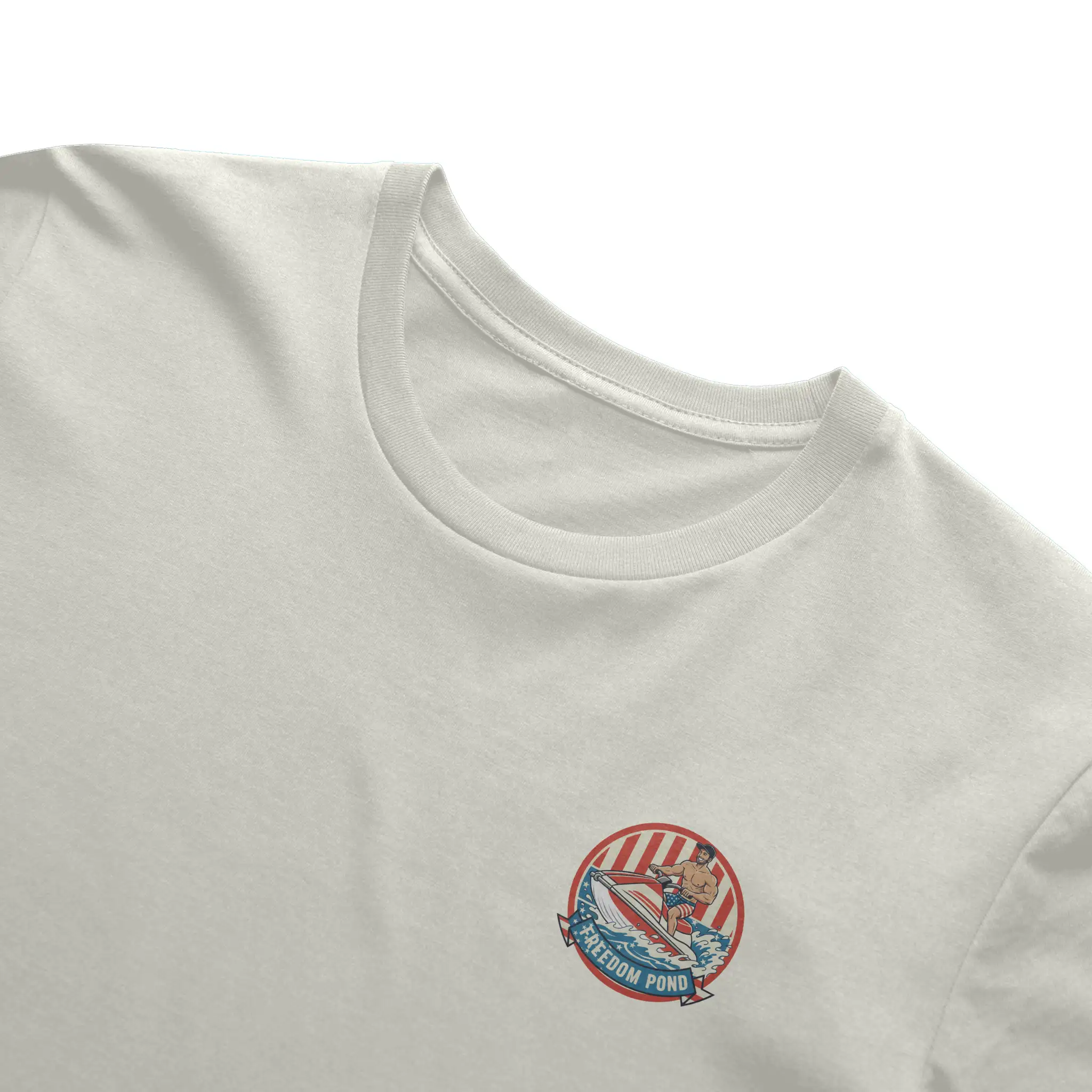 Freedom Pond Tee Front Back