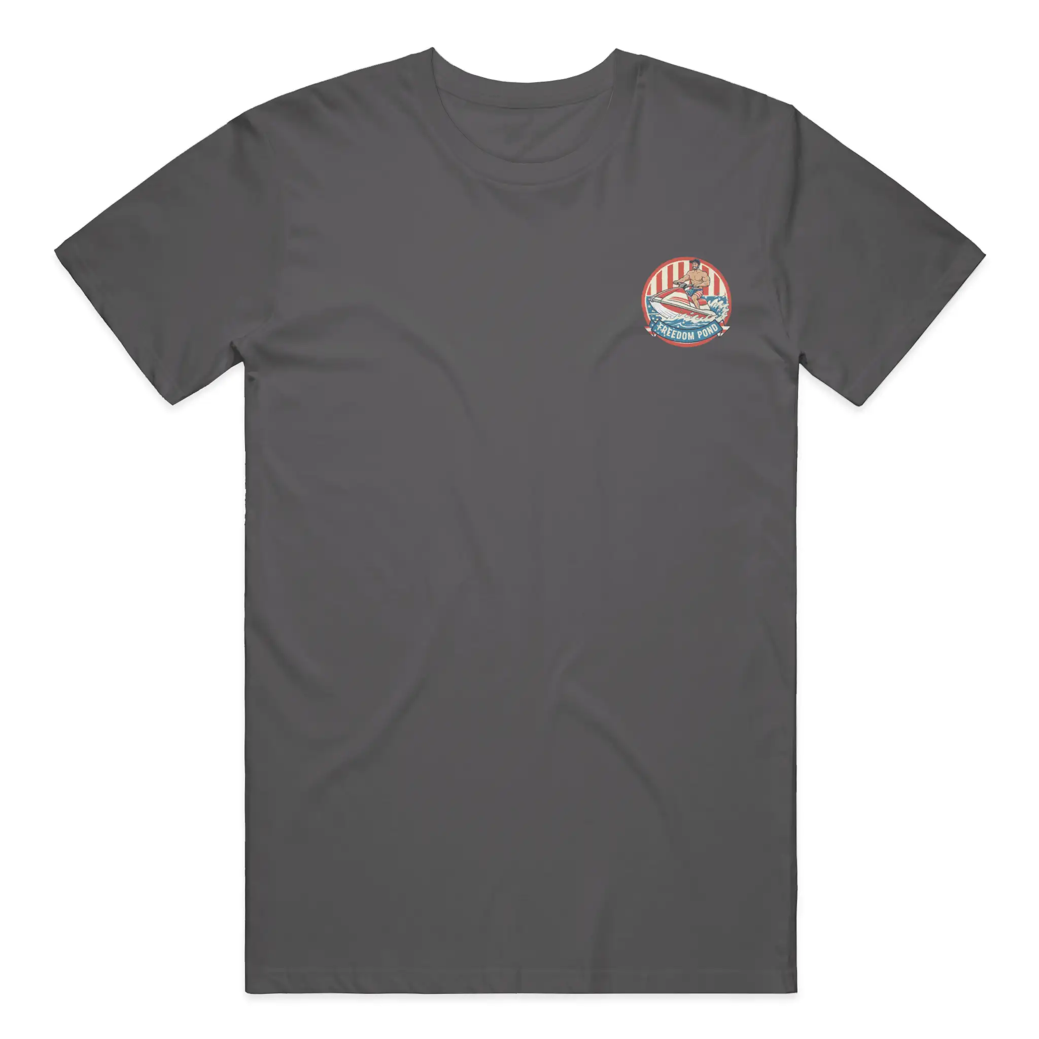 Freedom Pond Tee Front Back