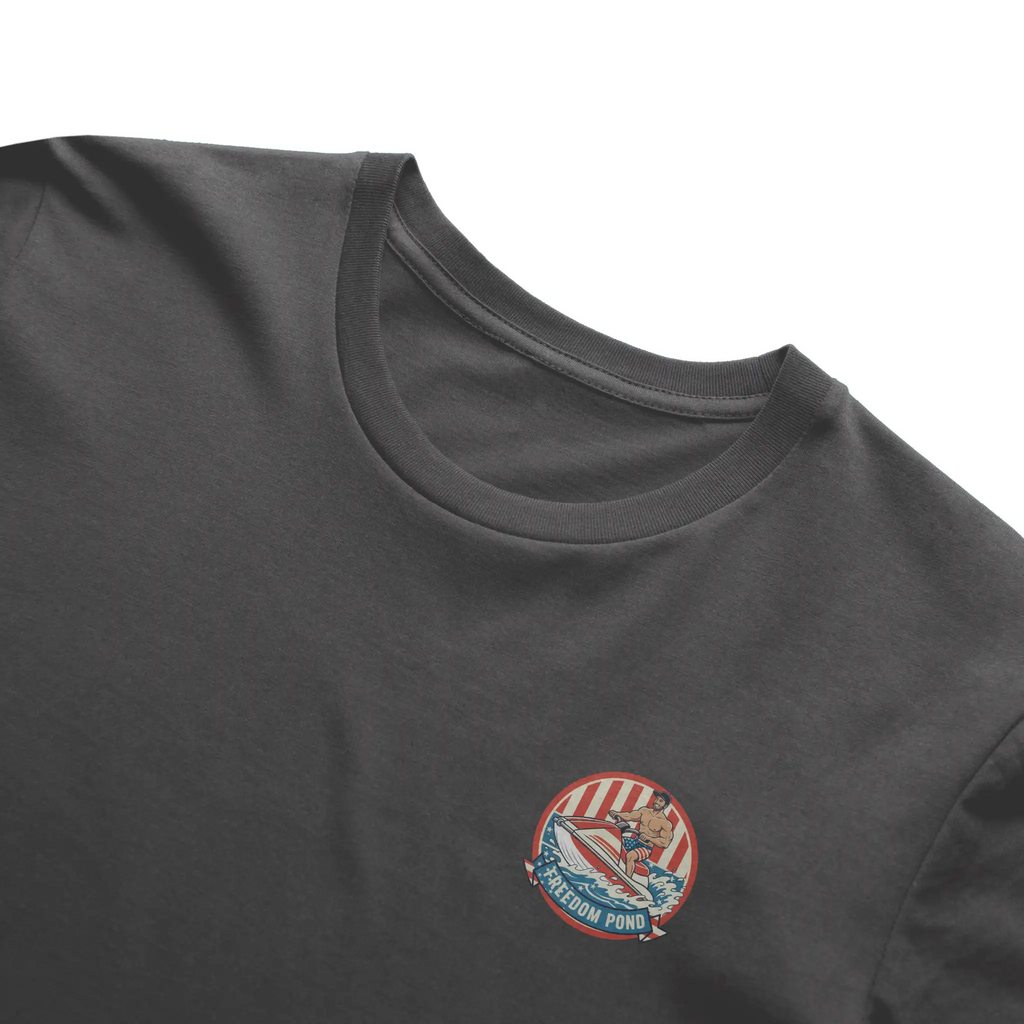 Freedom Pond Tee Front Back