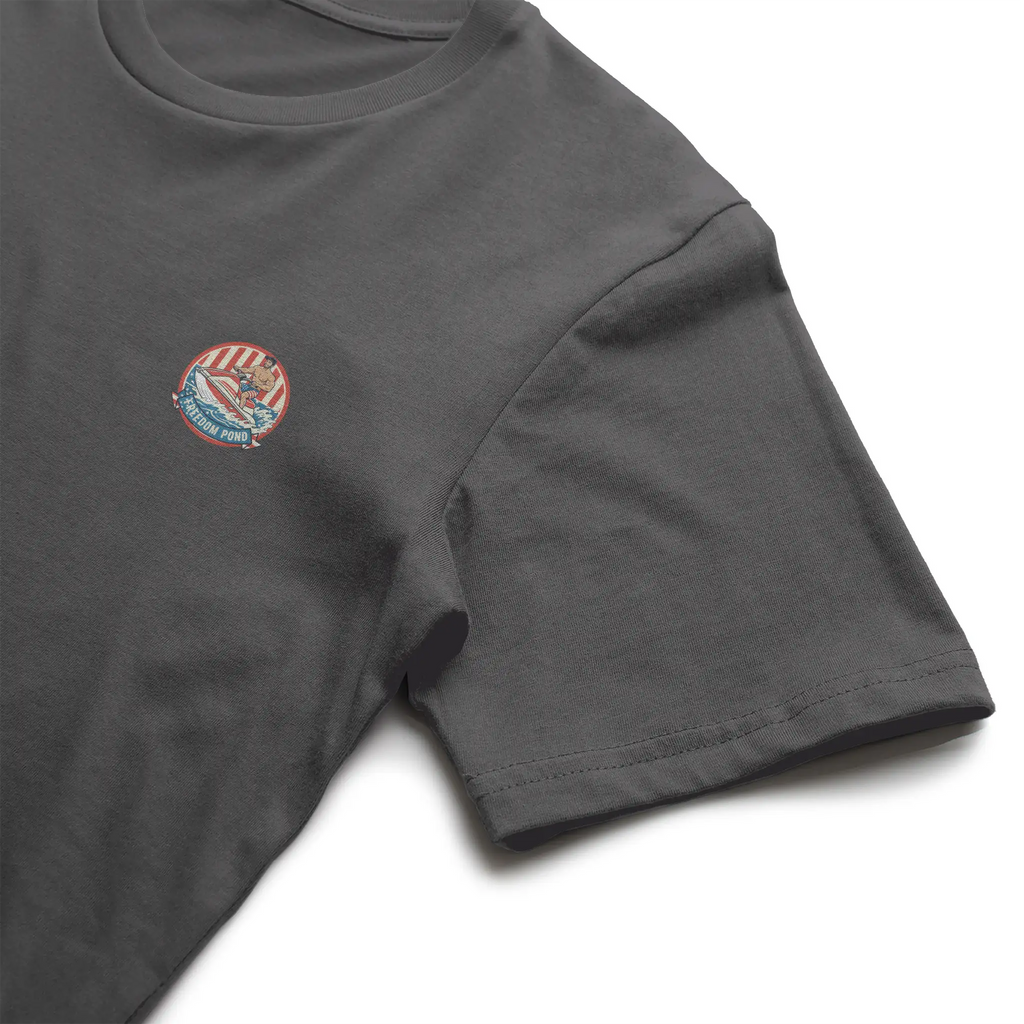 Freedom Pond Tee Front Back