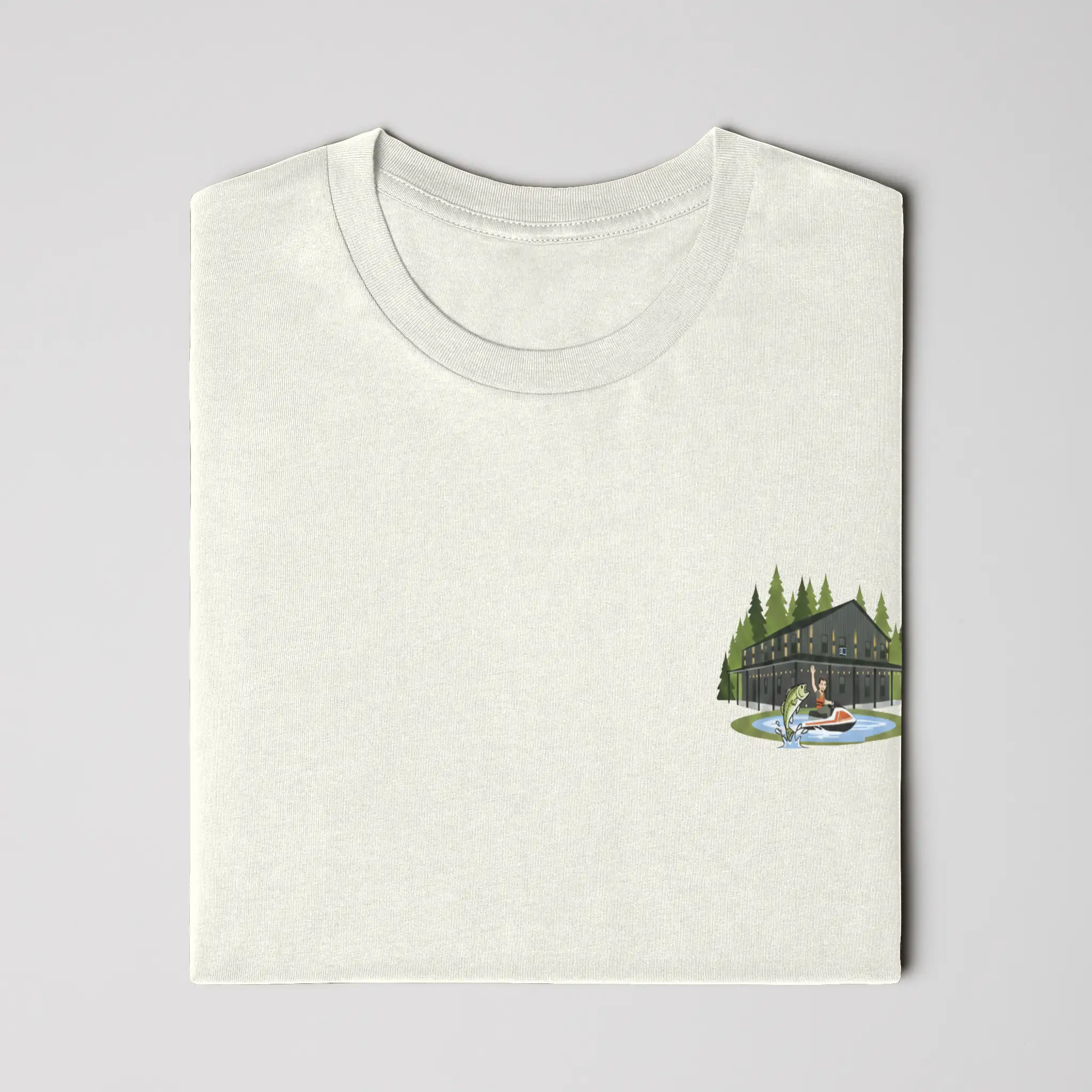 Barndo Tee Front Back
