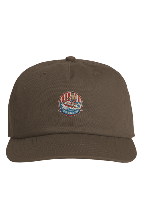 Class Five Panel Cap Your Mom's Pond